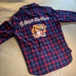 Gucci blind for love flannel